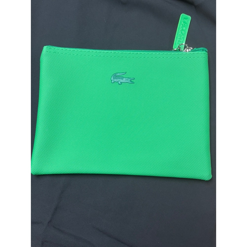 Lacoste x Turkish Airlines Green Amenity Travel Pouch Organizer Bag